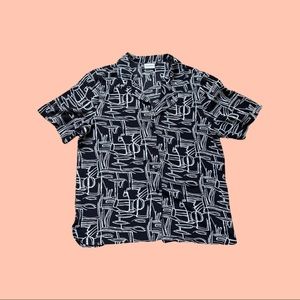 Liz Baker Womens Button Up Short Sleeve